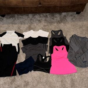Training clothing lot. Size youth medium.